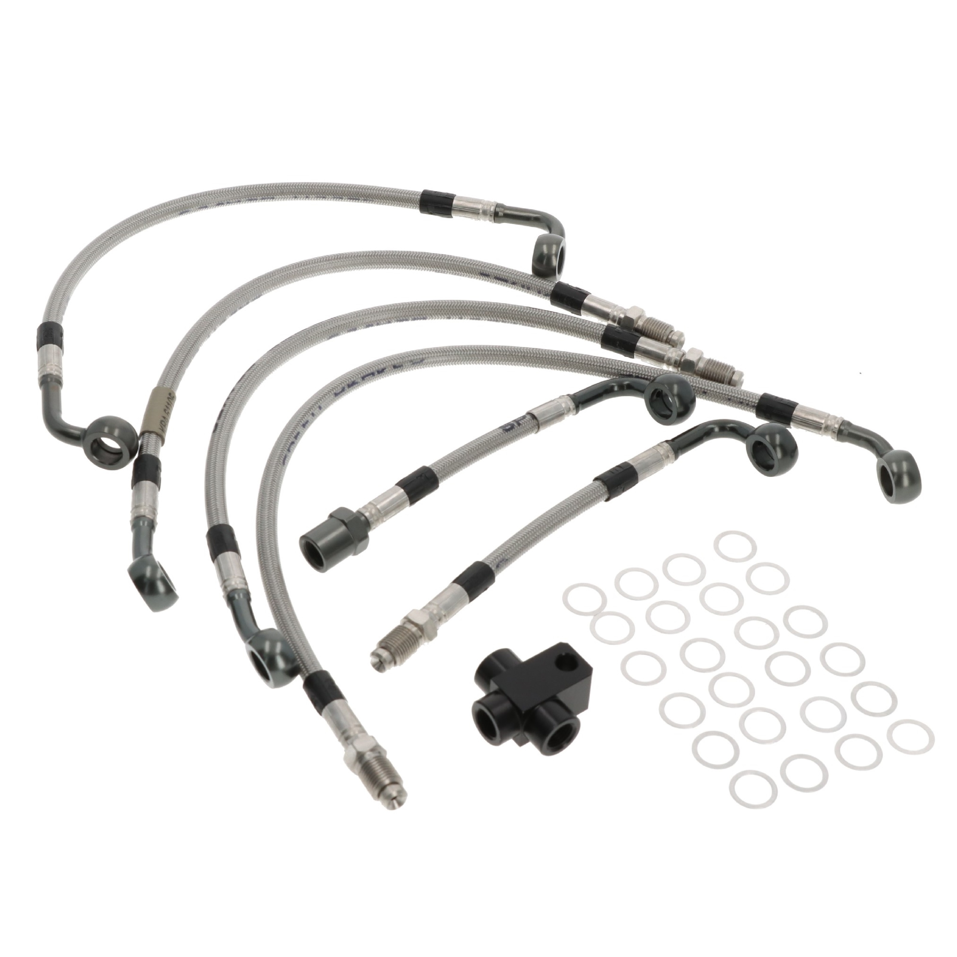 Stahlflex Bremsschlauch Kit für BMW K 1200 RS K12/14 2001-2005