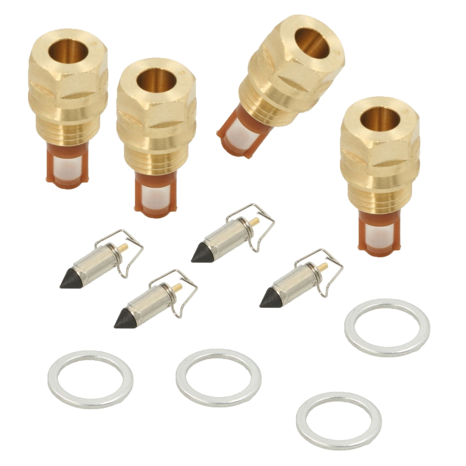 4x JMP 7244356 Vergaser Schwimmernadel für Honda Goldwing GL1500 1988-1997 VFR750 F VFR750 R