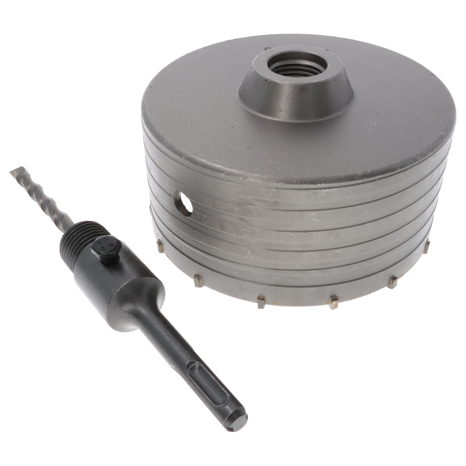 Bohrkrone Ø 125 mm Aufnahme SDS Plus Dosenbohrer Dosensenker M22
