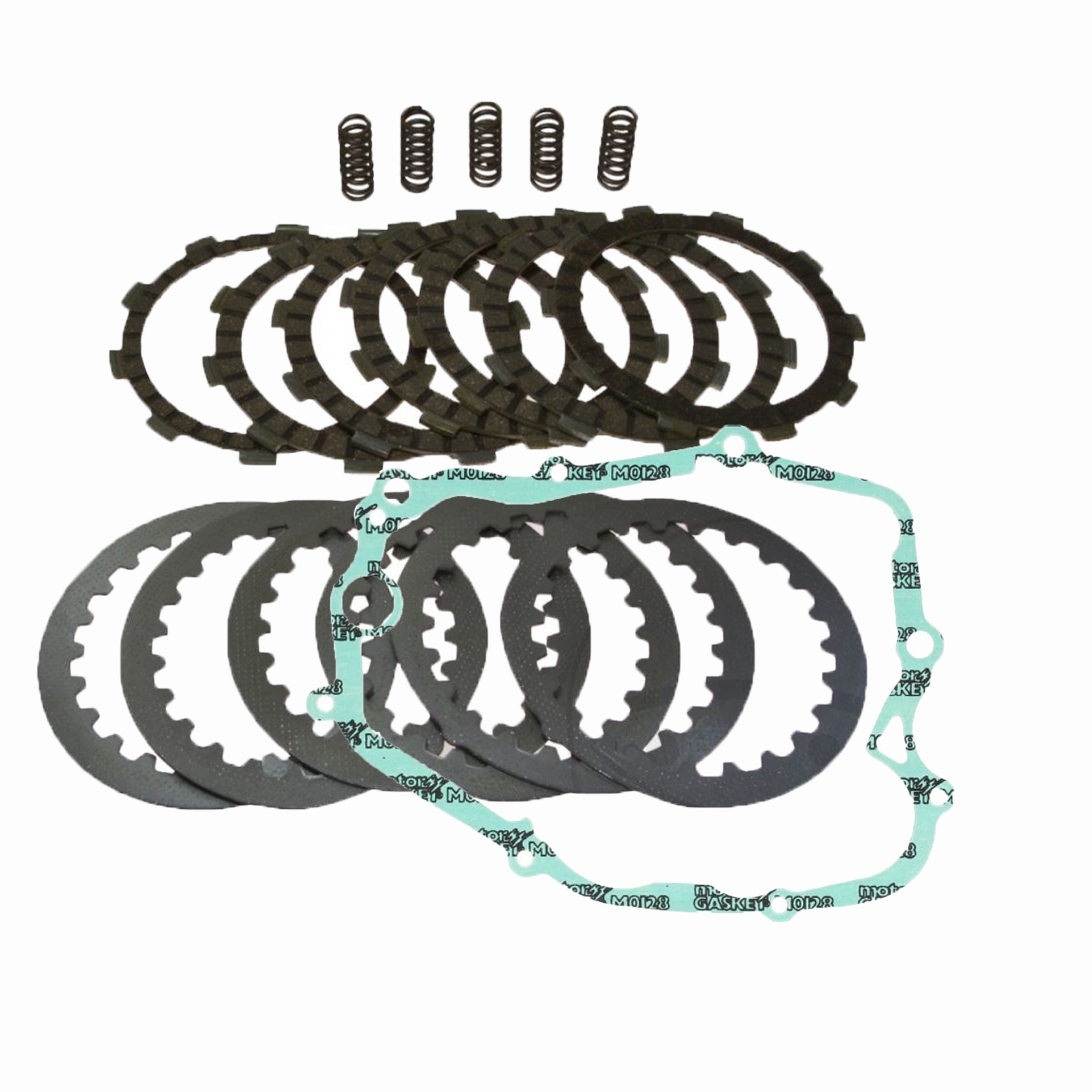Kupplung für Yamaha DT125R DT125RH DT125RE DT125RN TDR125 EBC Reparatursatz verstärkt + Dichtung