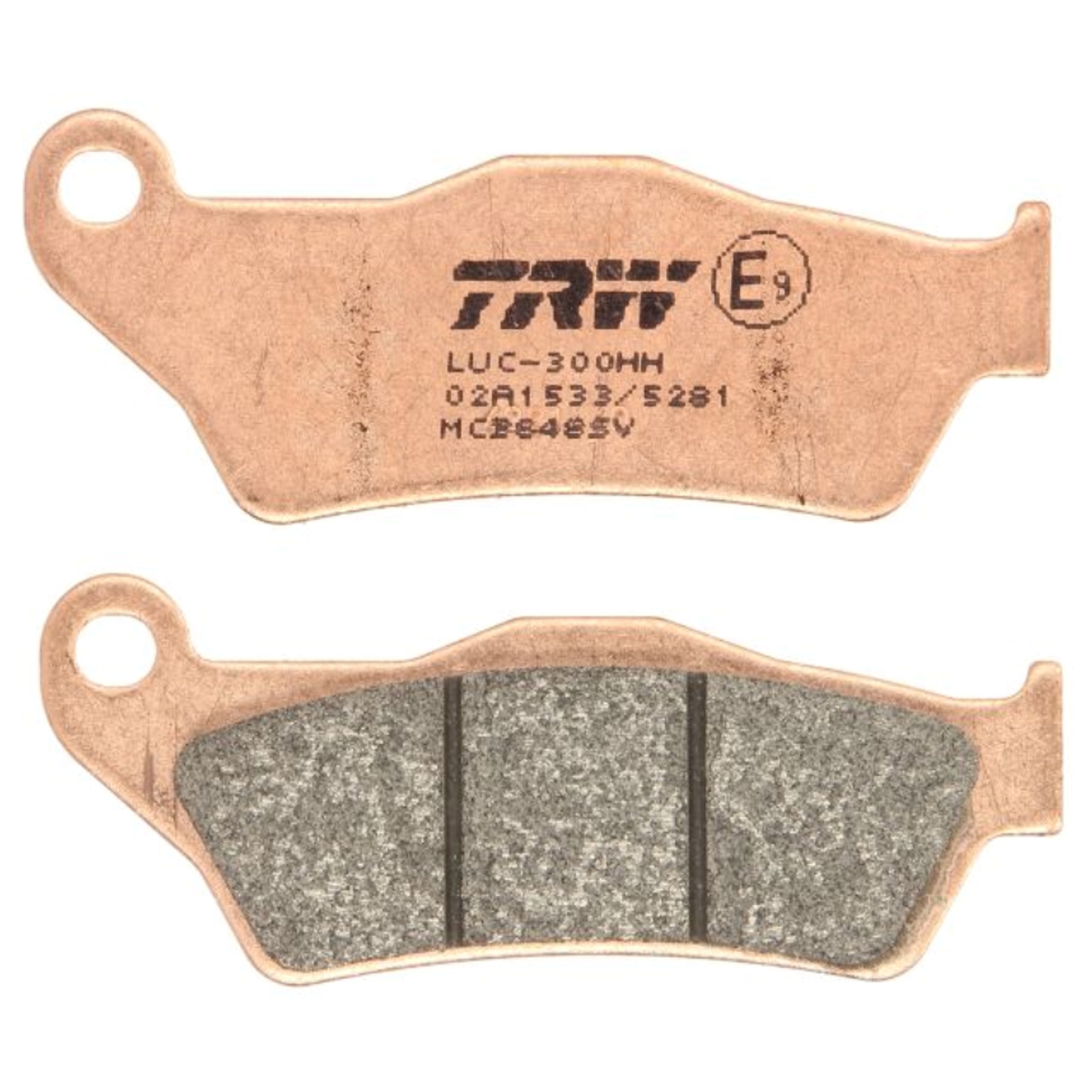 TRW MCB648SV Sintermetall Bremsbeläge vorne für KTM EXC SX LC4 EXC-F Husqvarna Yamaha Aprilia Triumph