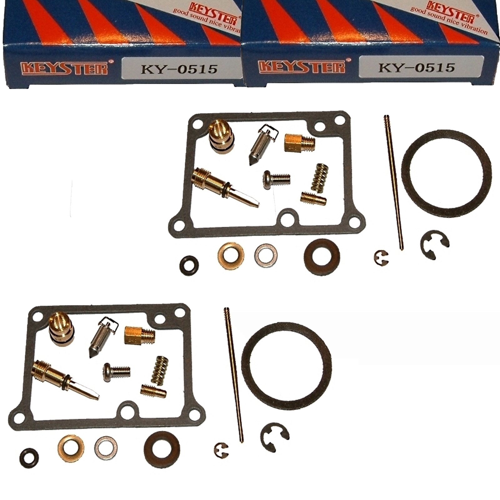 2x Keyster Vergaserreparatursatz KY-0515N für Yamaha RD 350 YPVS 31K 1983-84