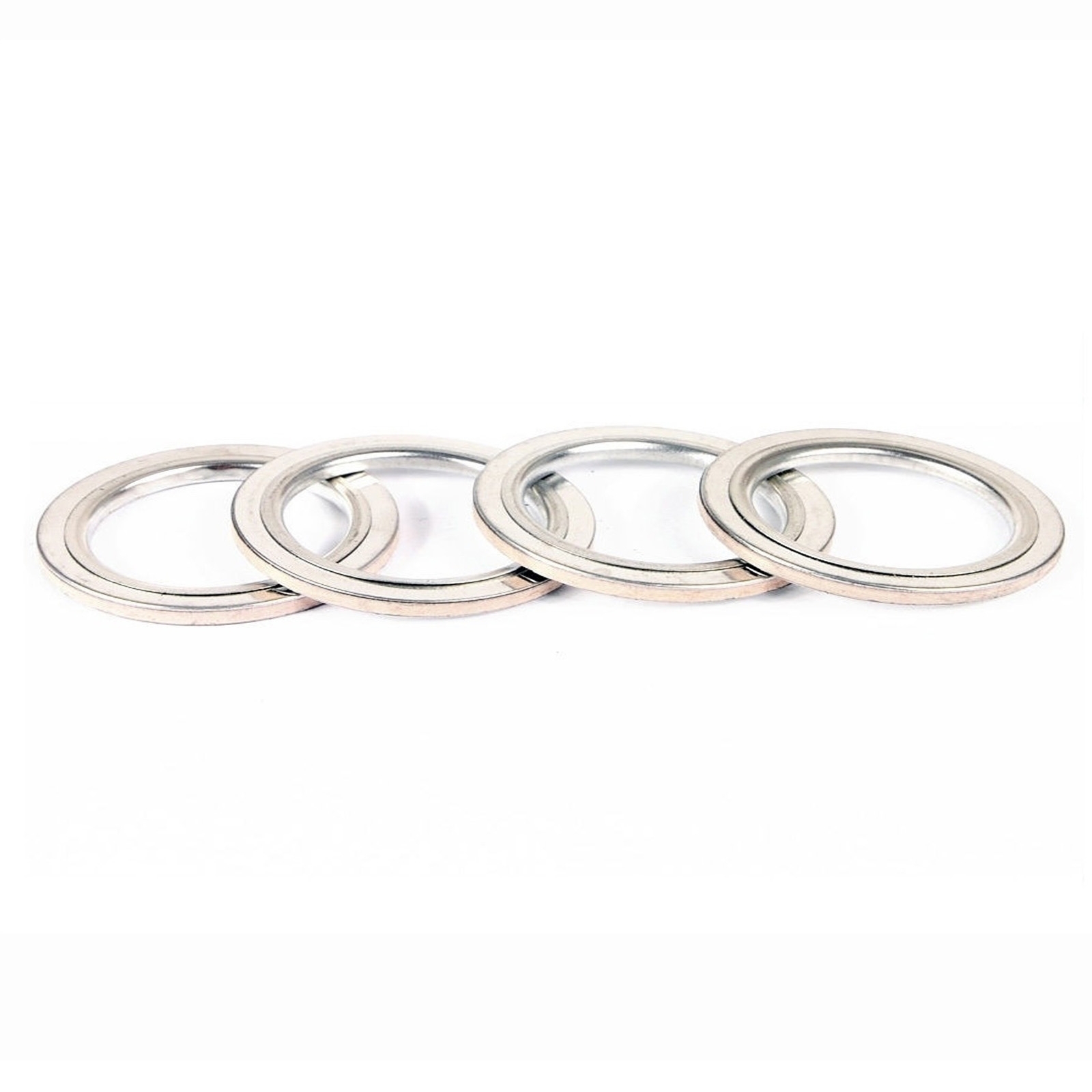 4x Auspuff Krümmerdichtung für Moto Guzzi GTS 350 GTS 400 Scheibenbremse 27.5x38.5x2mm