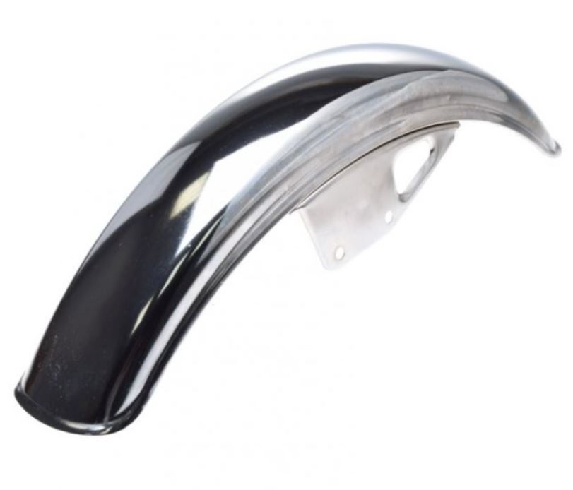 Kotflügel Schutzblech chrom vorne für Suzuki GN 125 1997-2001 GN 250 1996-2001
