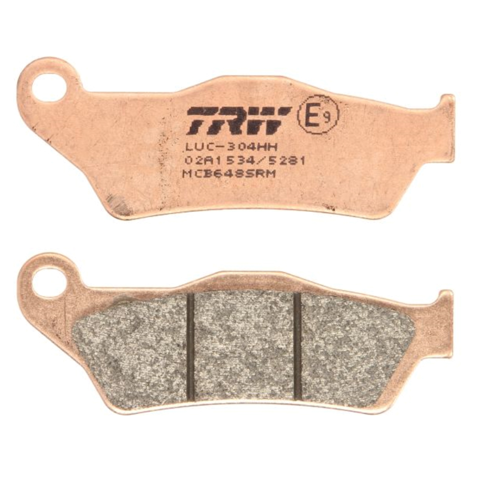 TRW MCB648SRM Sintermetall Bremsbeläge für KTM EXC SX EGS LC4 EXC-F Yamaha Aprilia Suzuki