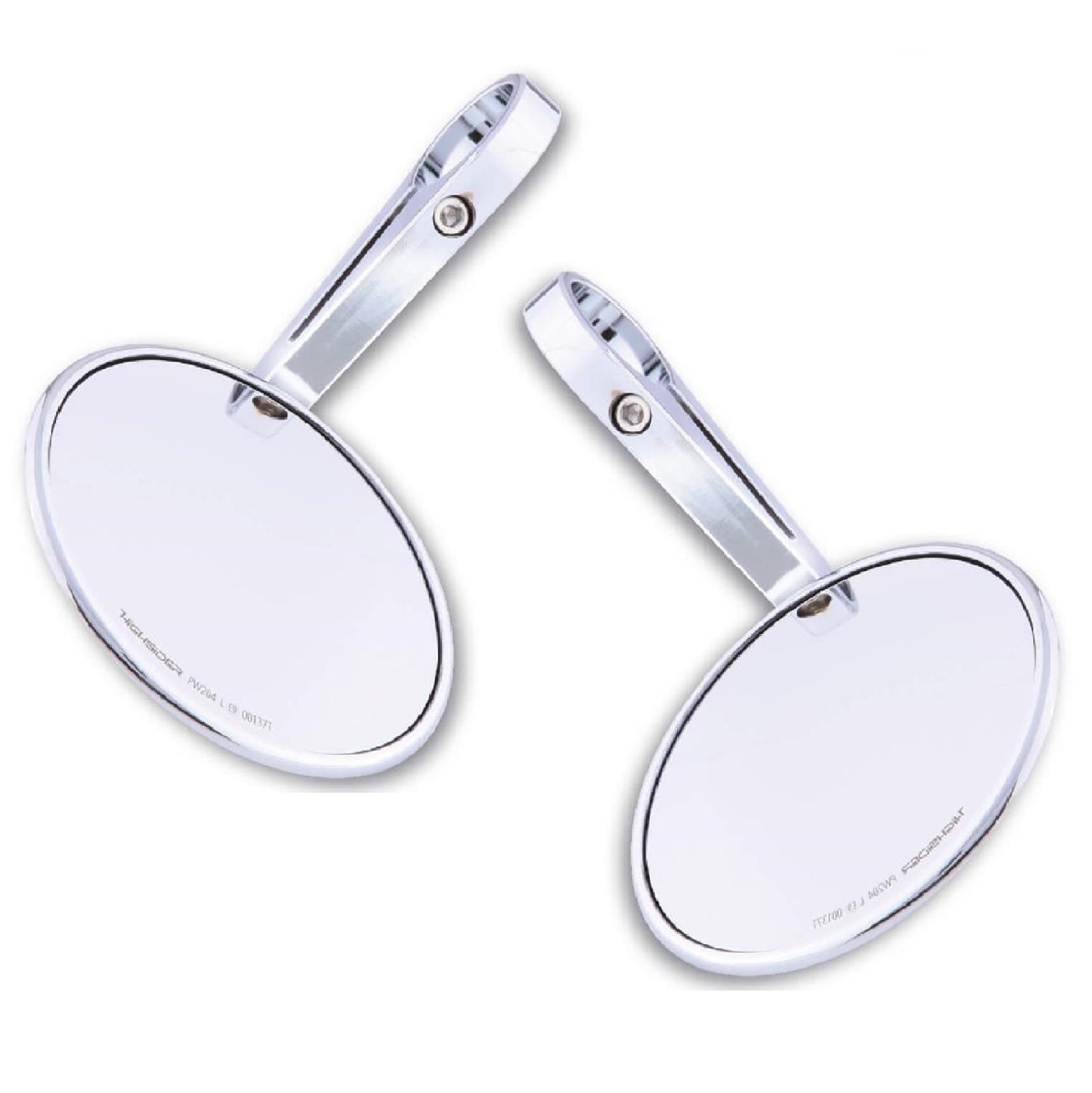 Lenkerendenspiegel Paar für 1 Zoll und 7/8 Zoll Lenker E-geprüft