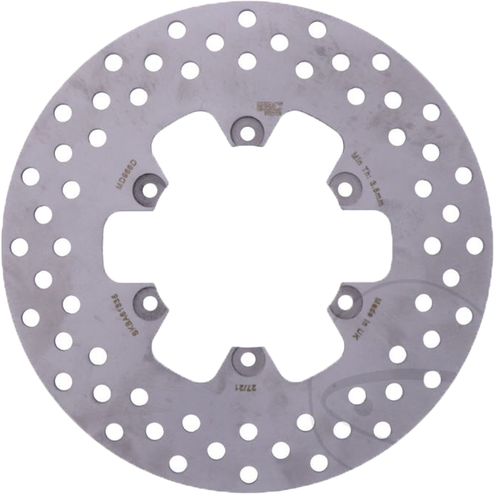 EBC MD966D Bremsscheibe für Benelli Velvet 125 250 150 Malaguti Madison 125 250