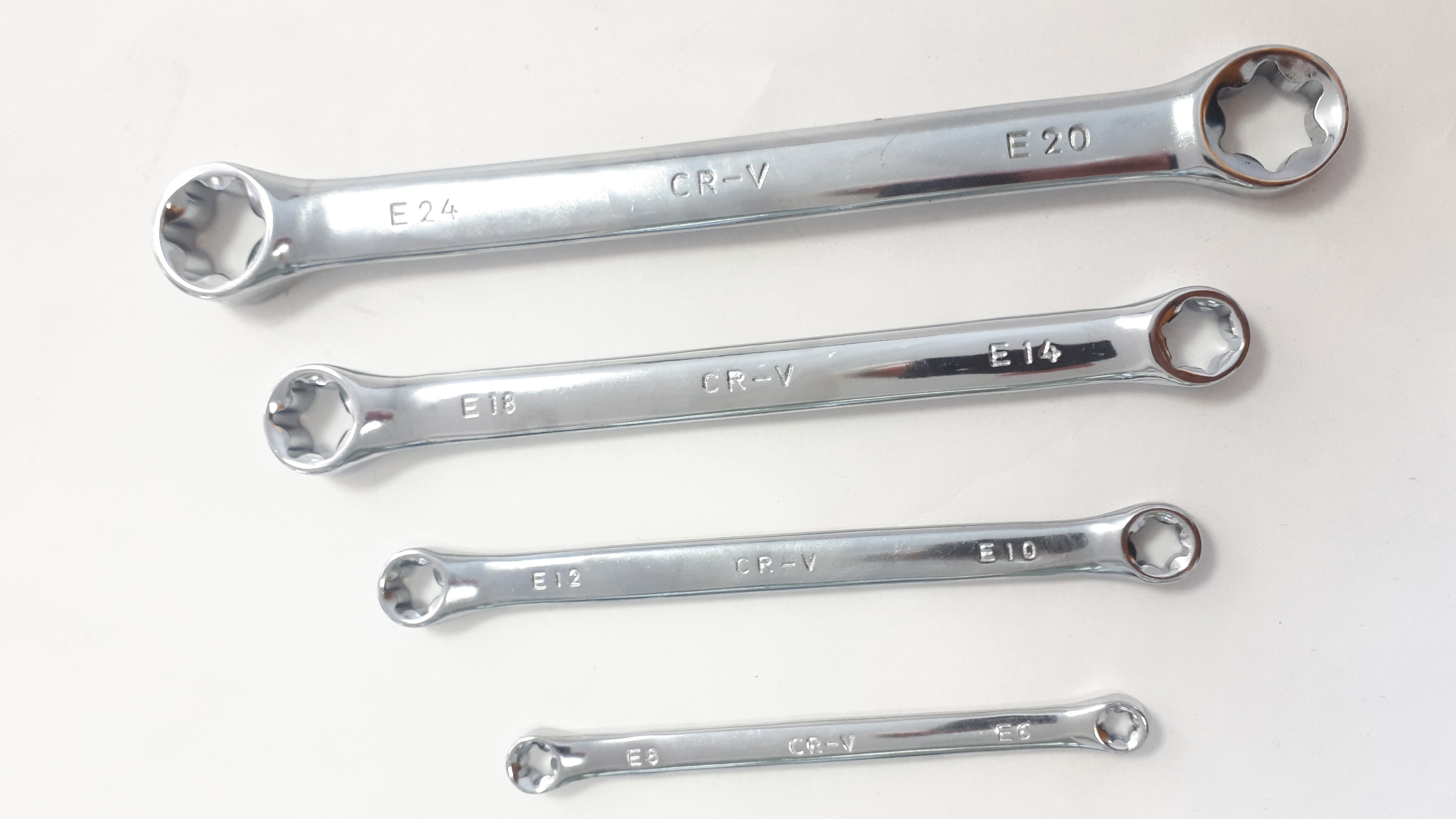 Doppel Ringschlüssel Satz Schlüssel Werkzeug Set für Außen Torx® Schrauben E6-E24