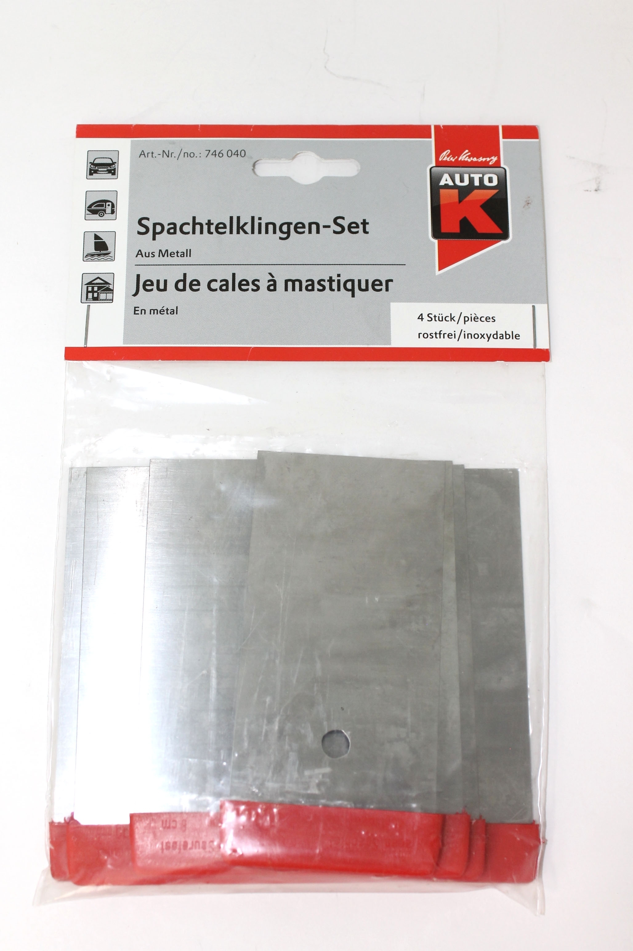 Kwasny Auto K Spachtelklingen-Set 746040 Metall