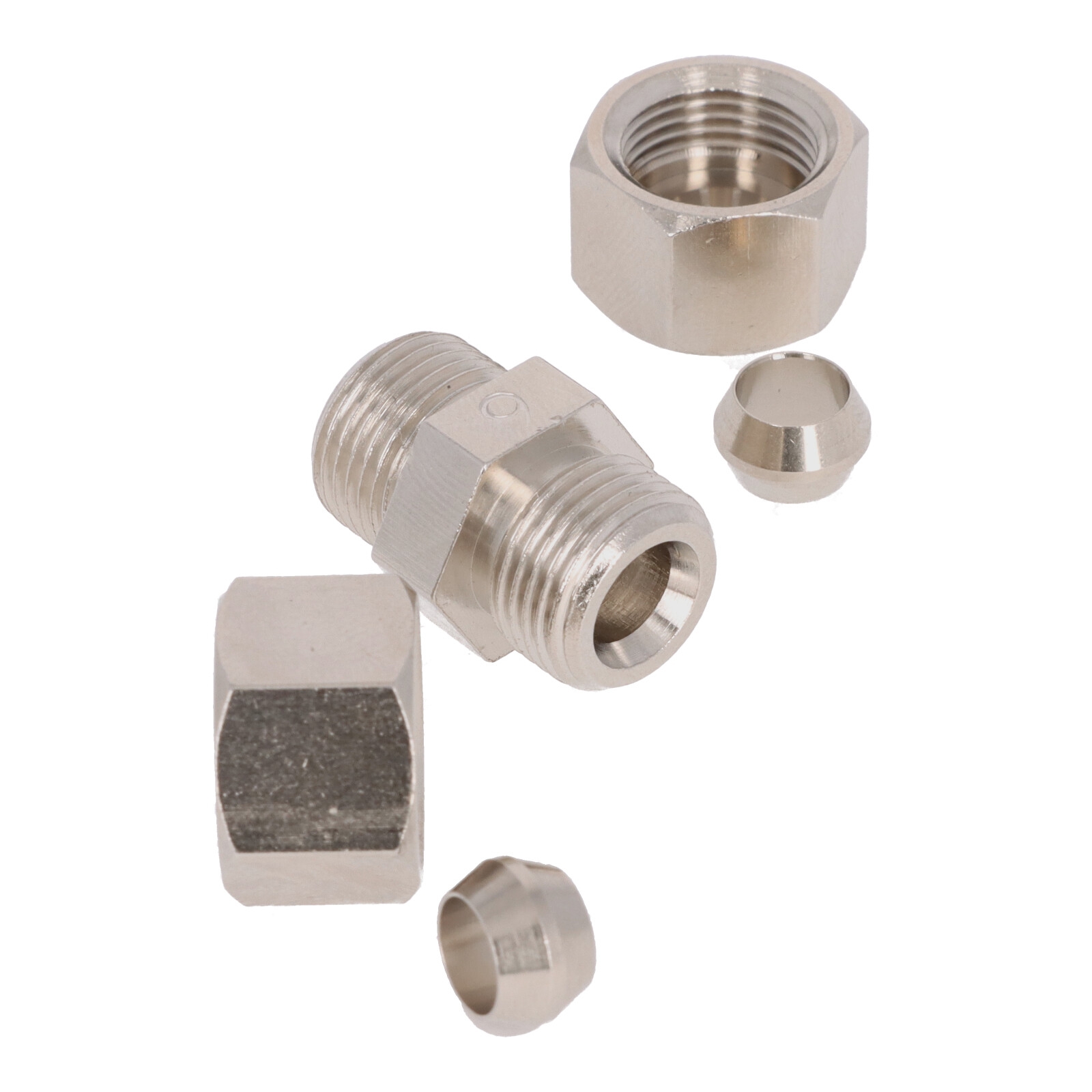 Quickbrake QBSTT6.0 Bremsleitungsverbinder Schnellverbinder 6mm einschraubbar ohne bördeln