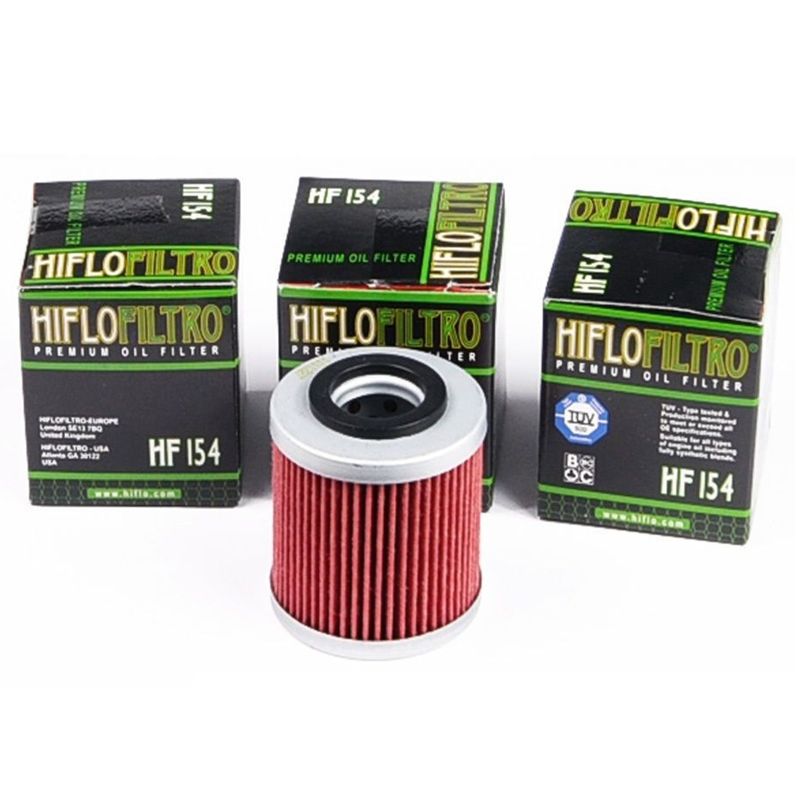 3x Hiflo HF154 Ölfilter für Husqvarna SM TC TE Rieju Century Scrambler FB Mondial SMX