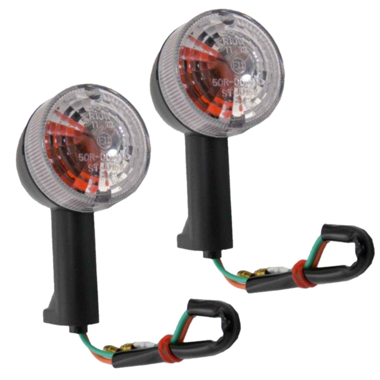 Blinkerpaar für Derbi Senda SM R X-Race X-Treme 2003-2014 Gilera RCR 50 SMT 2003-2004