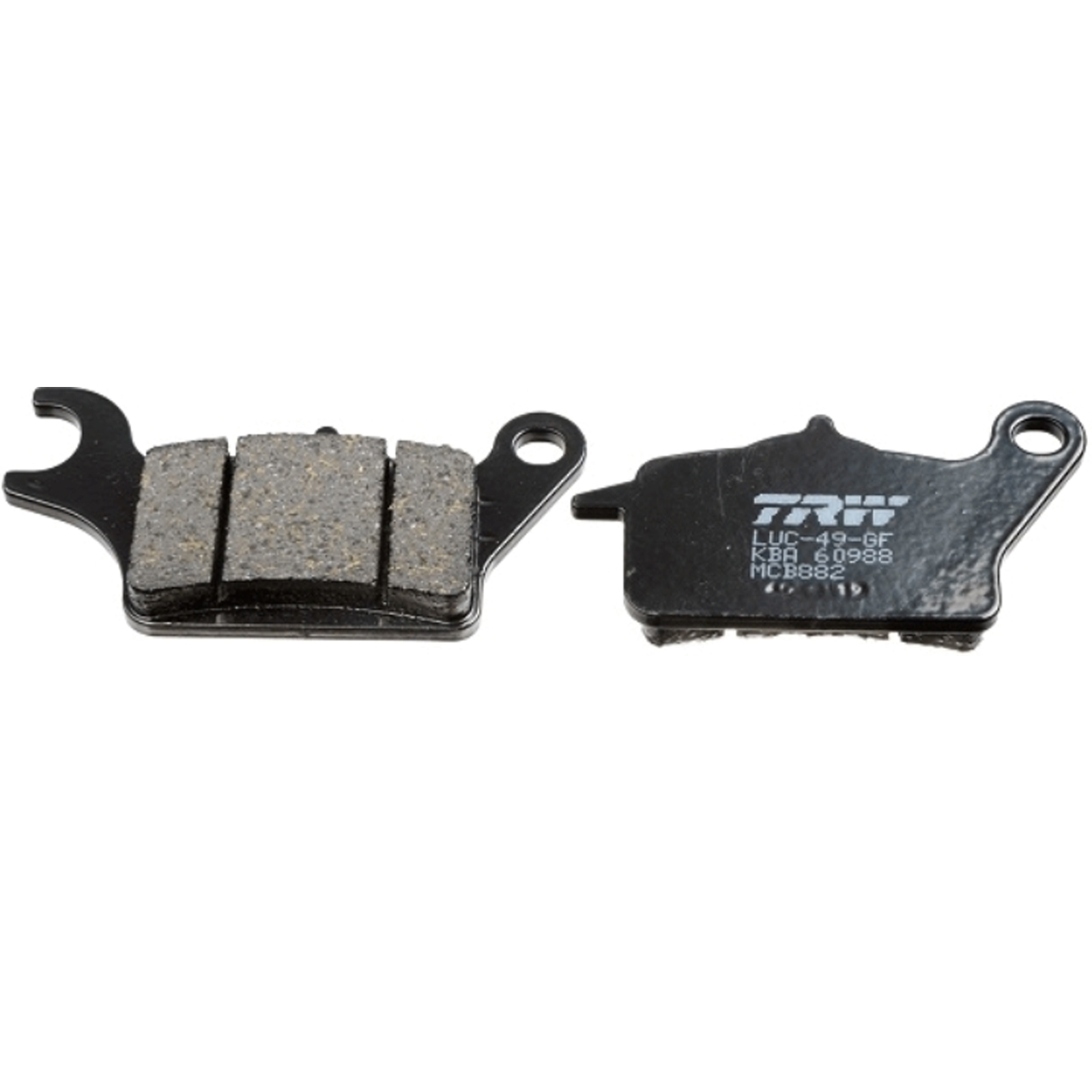 TRW MCB882 Bremsbeläge vorne rechts für Yamaha Tricity MW125 2014 - 2016 MWS125 A 2017-2019
