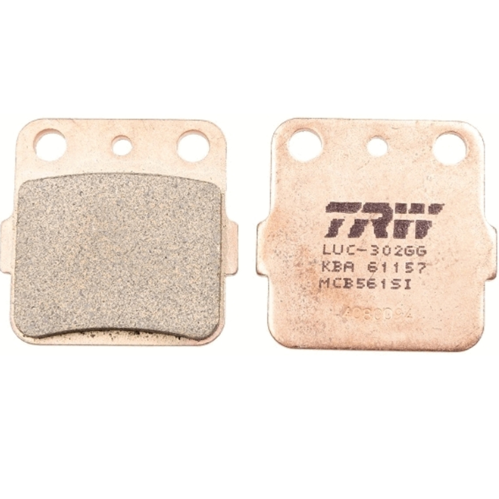 TRW MCB561SI Sintermetall Bremsbeläge für Honda CR CRF TRX Kawasaki KFX KX Yamaha YFM YFZ Suzuki LT-Z