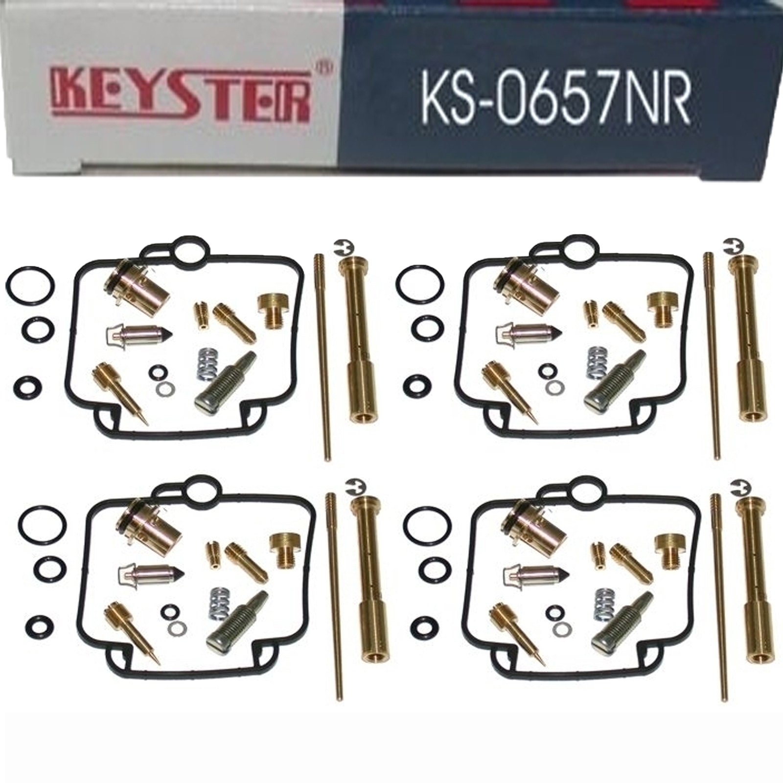 Keyster KS-0657NR Vergaser Reparatursatz komplett für Suzuki GSX-R 1100 GV73C 1991-1992