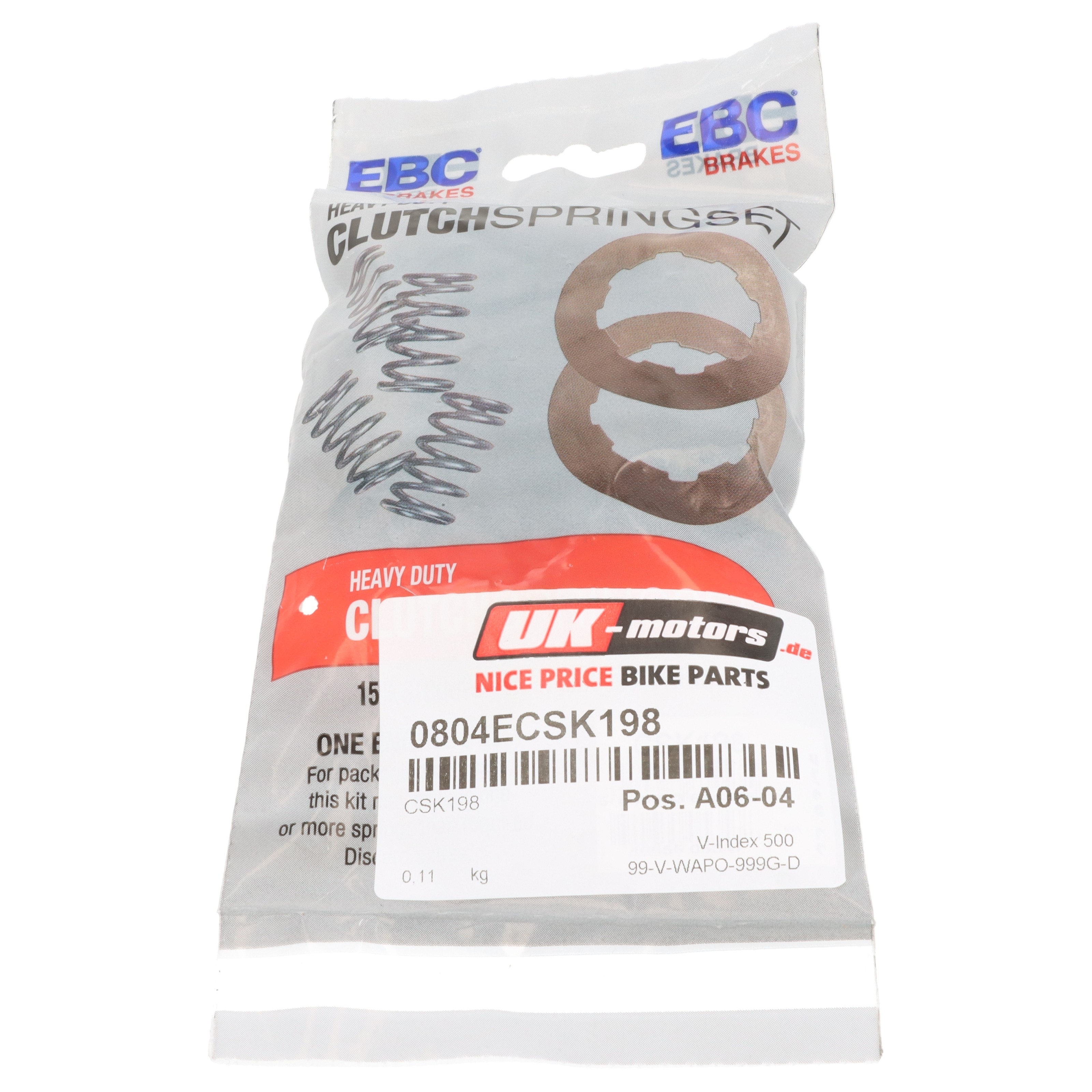 EBC CSK198 Kupplungsfedern für Suzuki Bandit GSF GSX 600 GSX-R 750 RF 600 Satz verstärkt