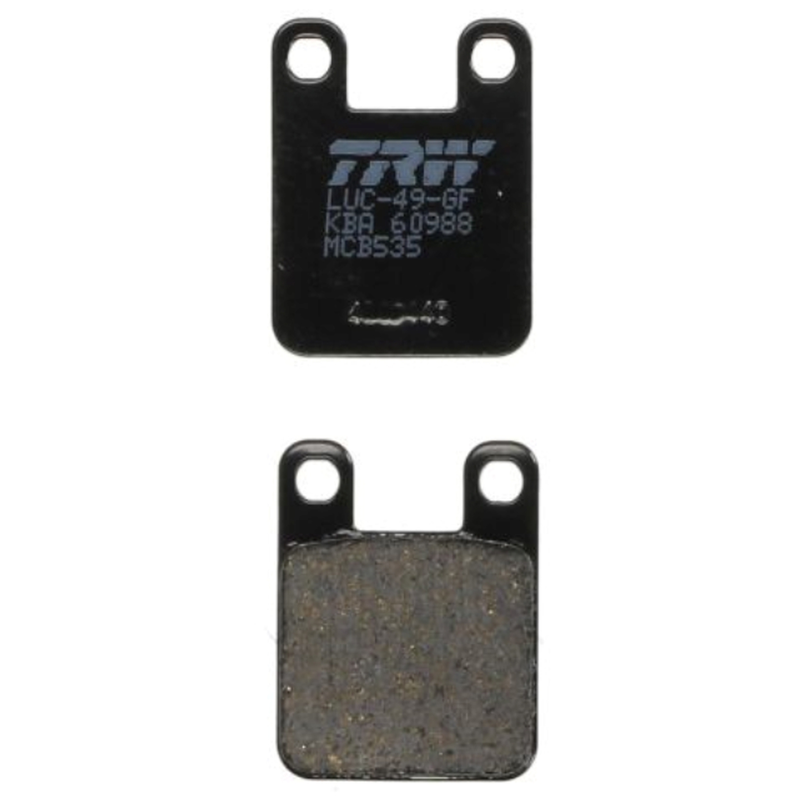 TRW MCB535 Bremsbeläge für Peugeot Speedfight Ludix Aprilia SX Derbi Senda Italjet KTM Suzuki Yamaha