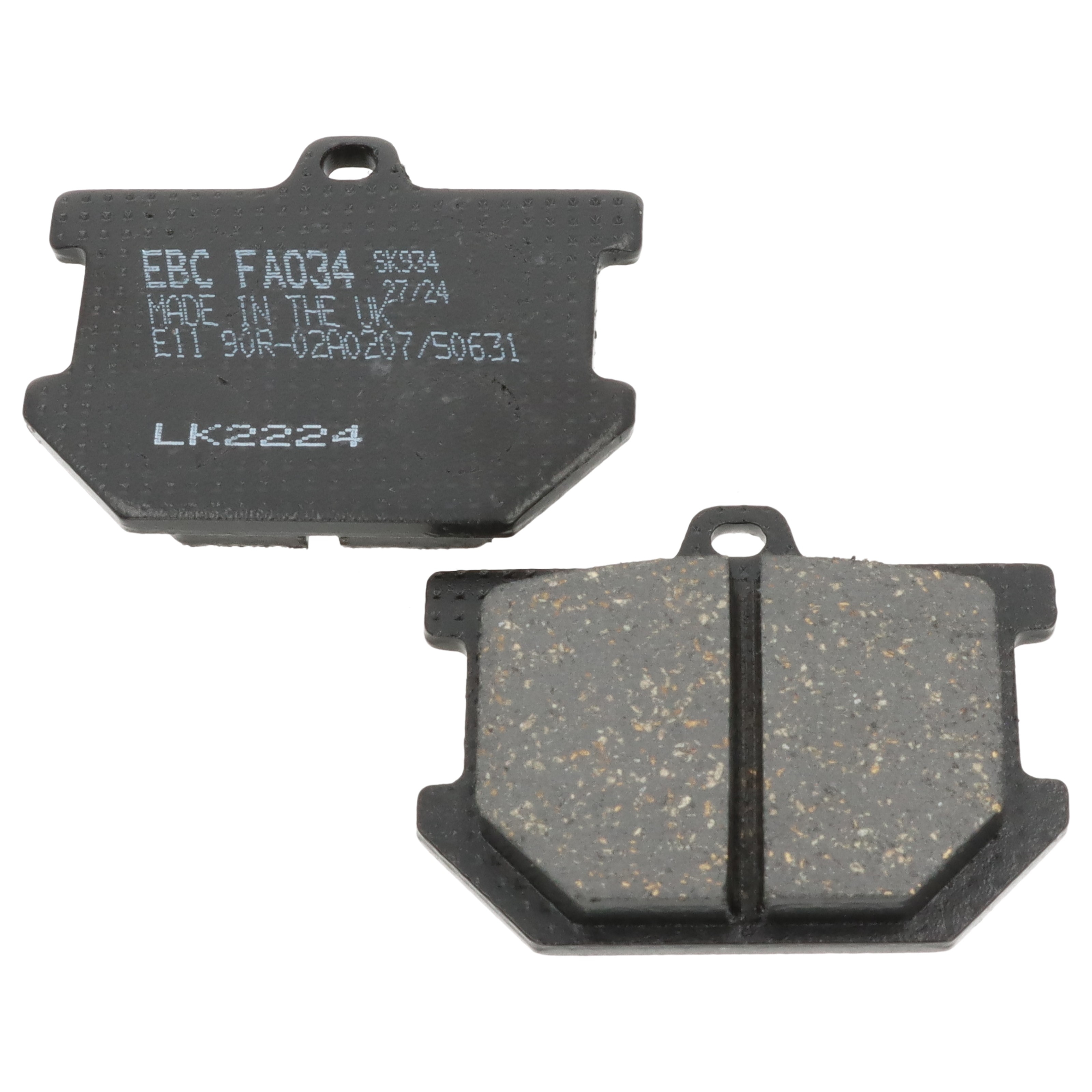 EBC Bremsbeläge FA034 für Yamaha XS XV 250 360 400 500 650 750 850 1000 1100