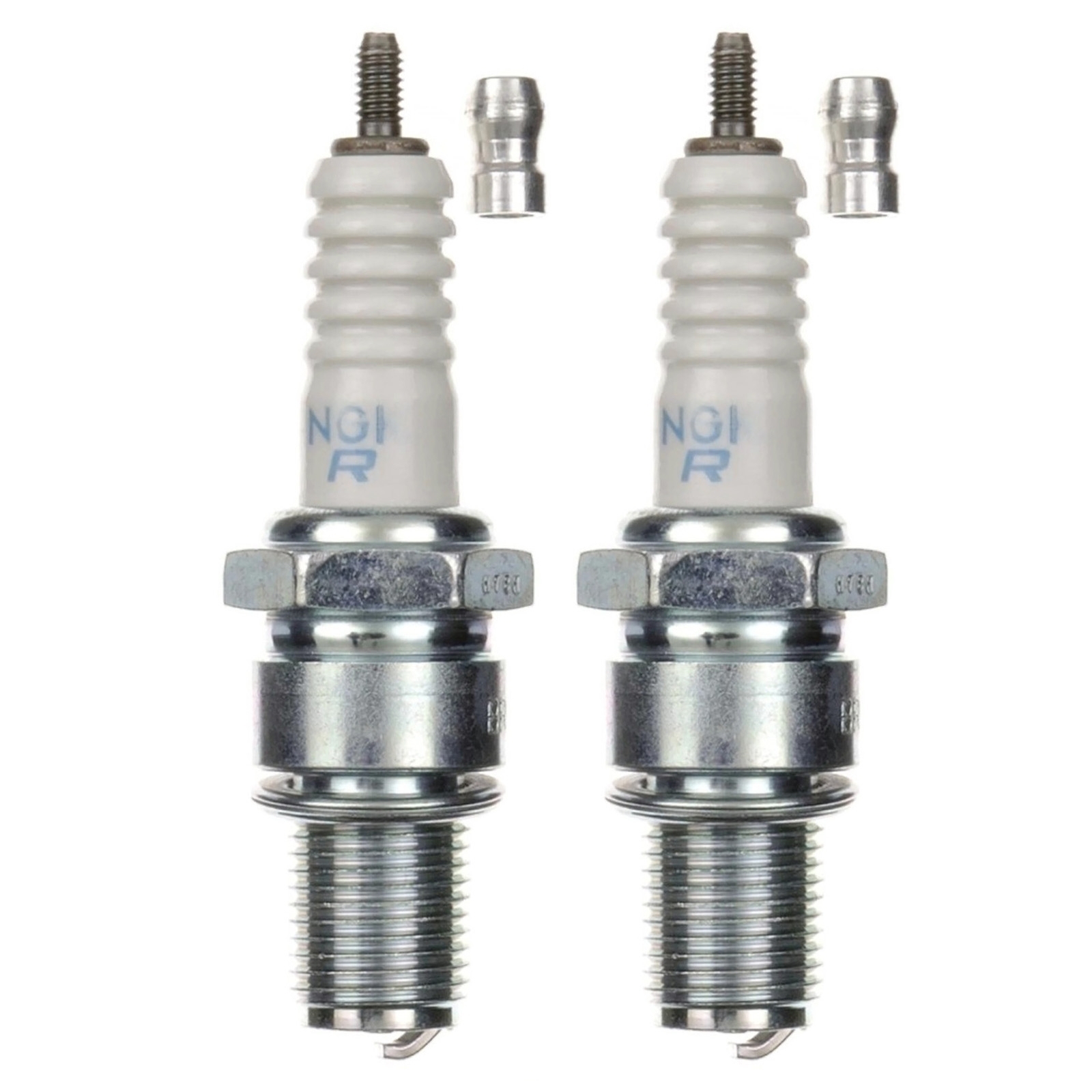 2x NGK Zündkerze BR9ECS 3570 für Honda CRM 125 90-99 NSR 125 97-03 Bombardier DS Quest Outlander Rally
