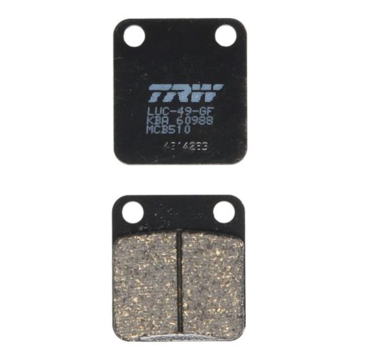 TRW MCB510 Bremsbeläge für Suzuki DR125 LT-A Kawasaki KVF KLX KX Yamaha YFM