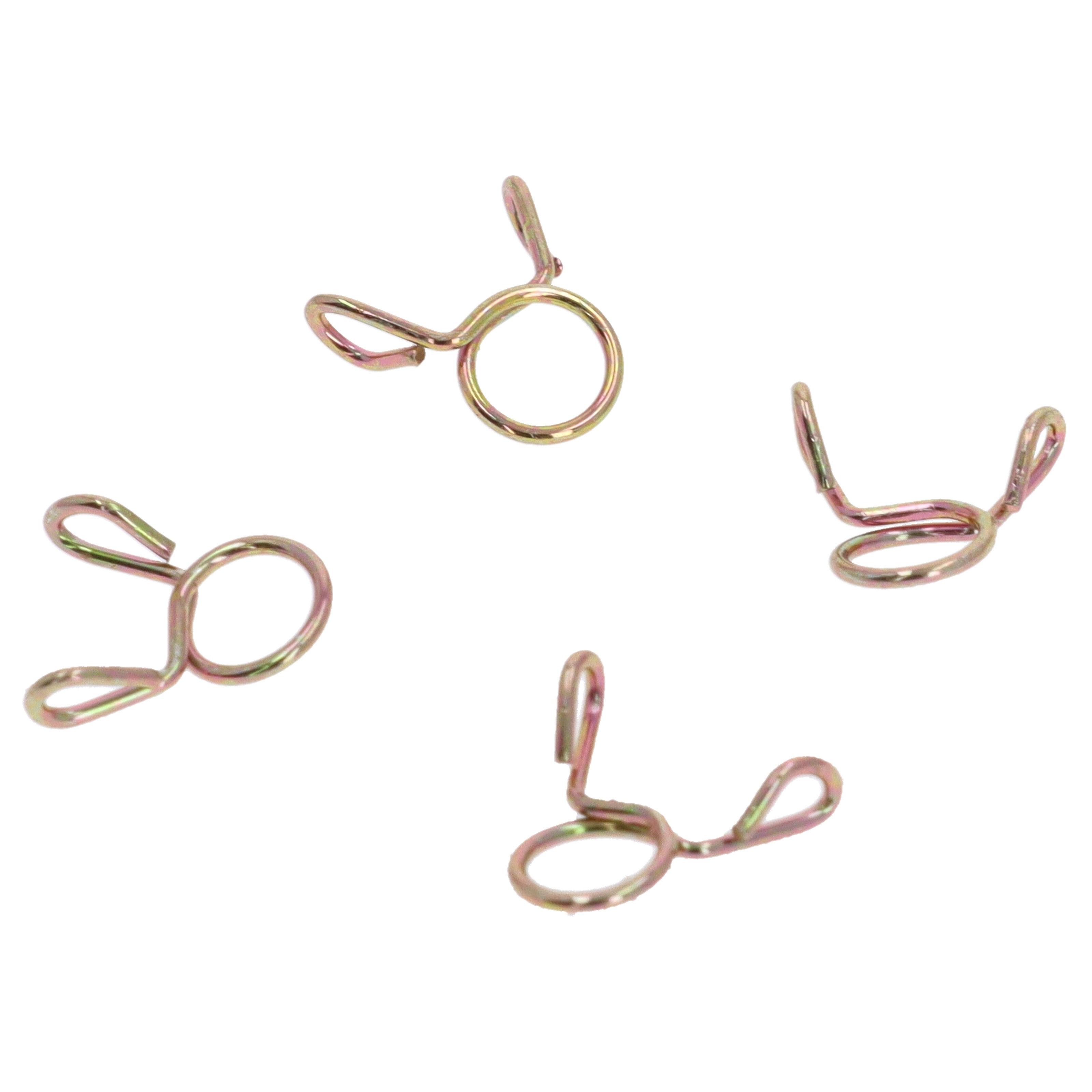 4x Universelle Klemmen Schlauchklemmen für Benzinschlauch / Kraftstoffschlauch 5x1mm