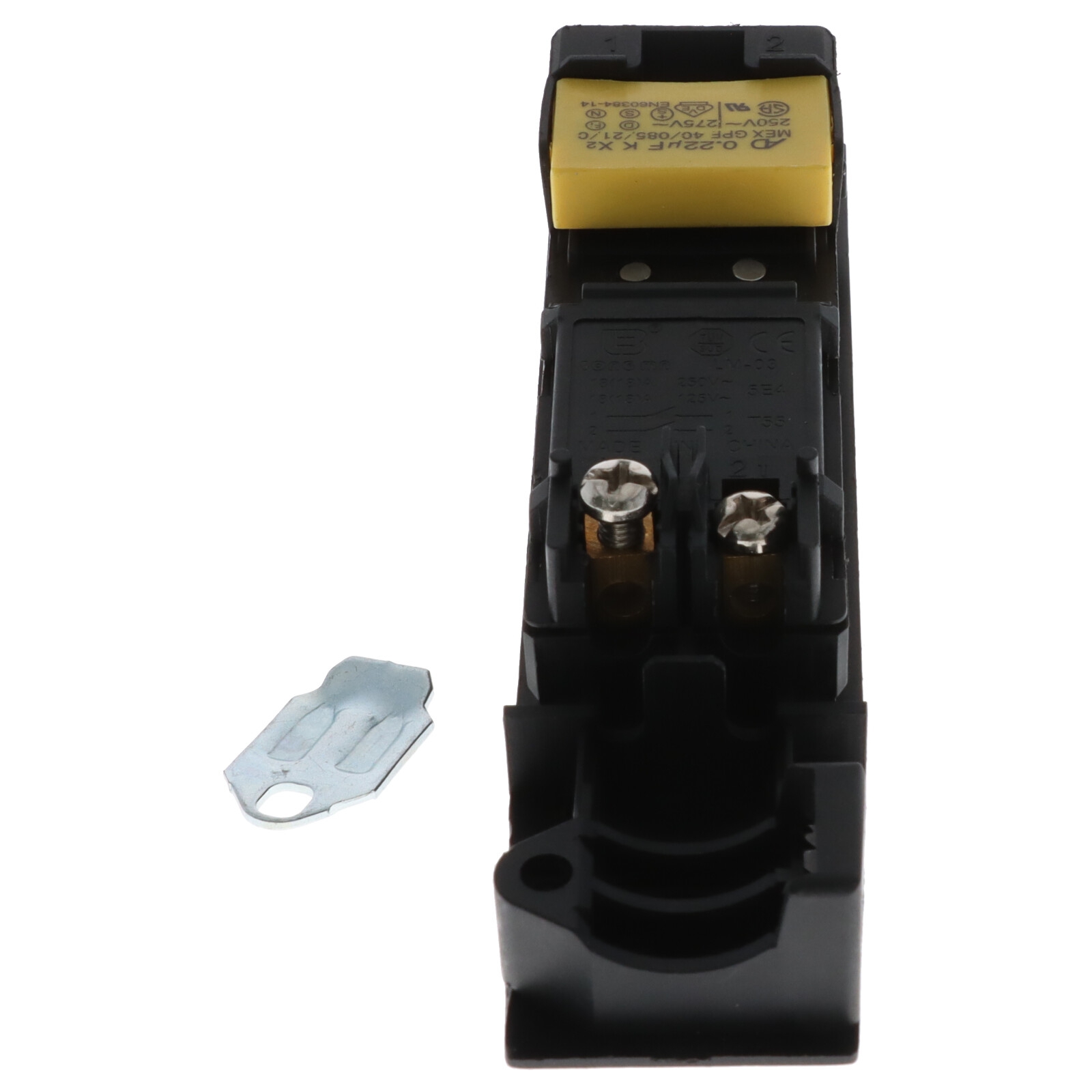 Schalter 2 Pins für Bosch Flex GWS PWS GWS 18-230,19-230,20-230,21-230,23,24-230