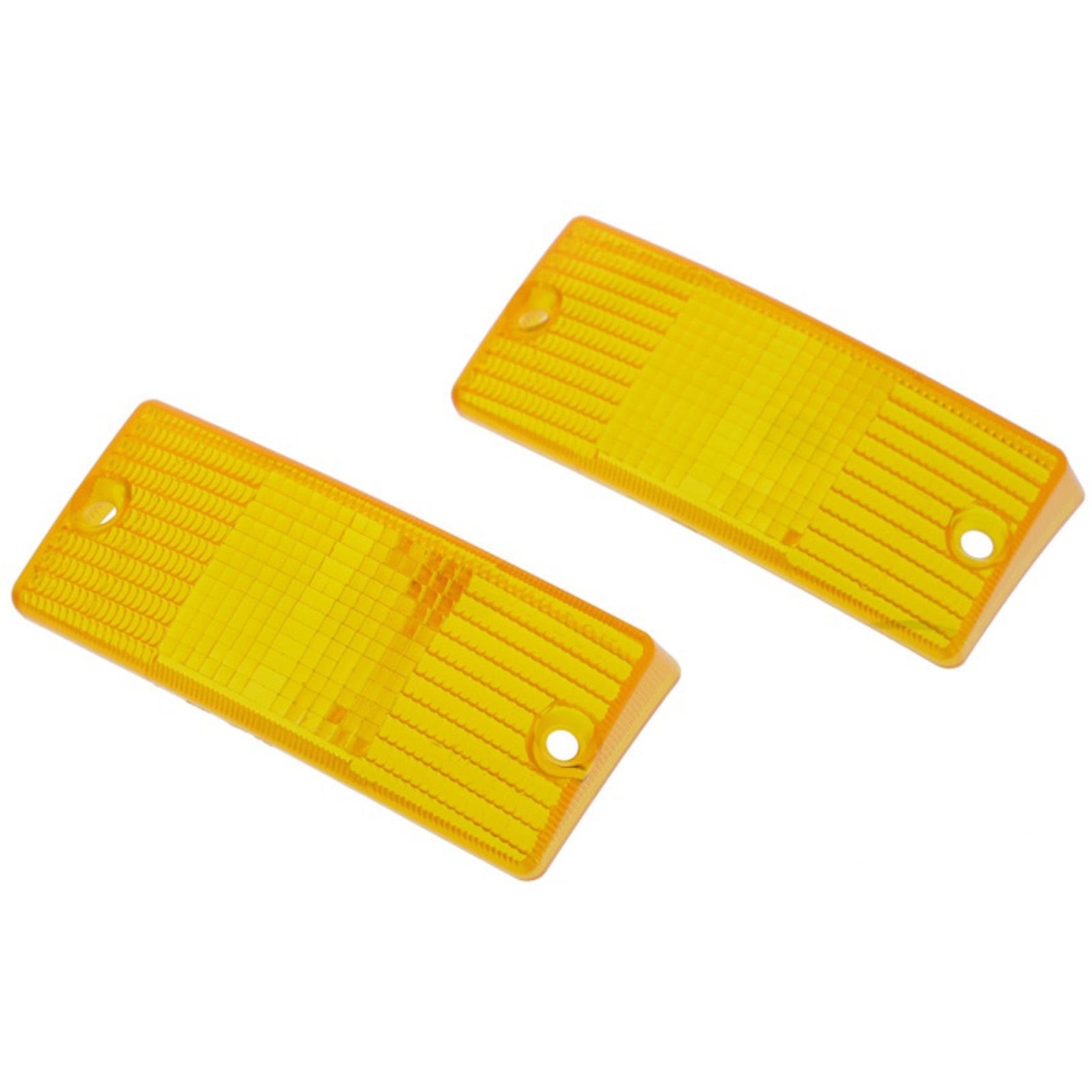 2x JMP Blinkleuchtenglas Blinkerglas für Vespa P125X P150X P80X P200E PX80E Lusso PX125 200