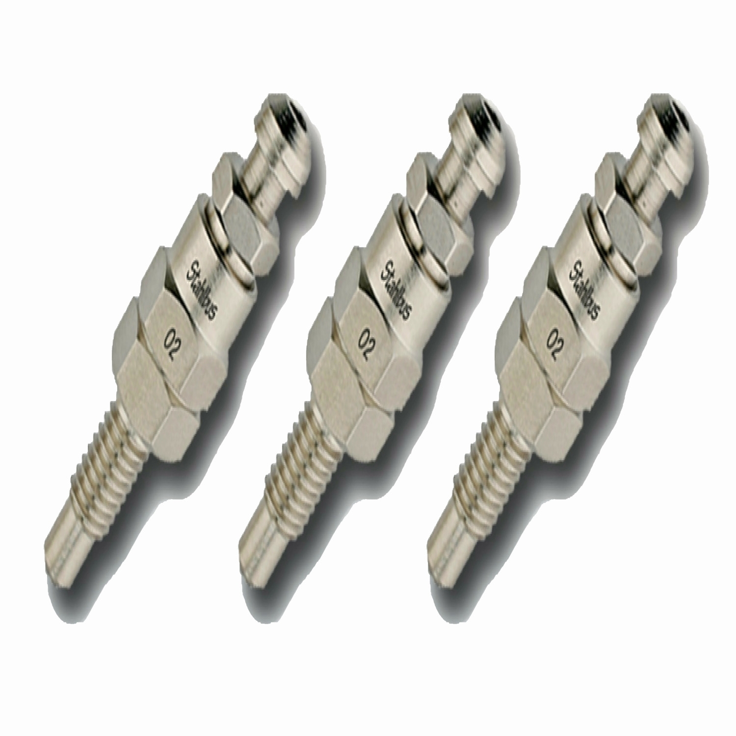 SB-110111 3x stahlbus Schnell-Entlüfterschraube M6x1.0x16mm mit integriertem Entlüftungsventil