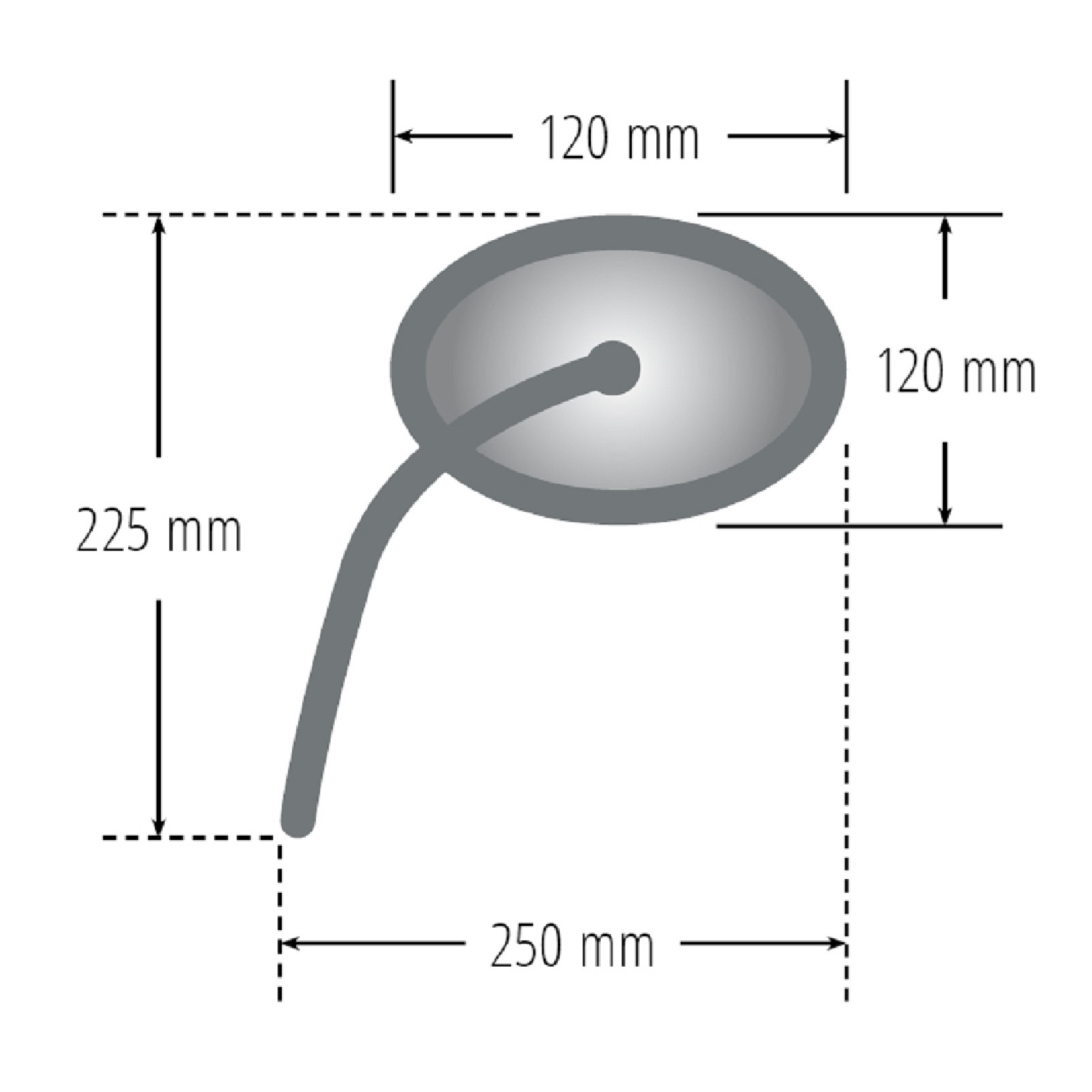 Spiegel für Suzuki GS 125 1999 GSF 1991-2005 GSX 1100 1991-1996 TU 1997-2001 VL 2000 VZ 1997-2003 mit M10 Gewinde